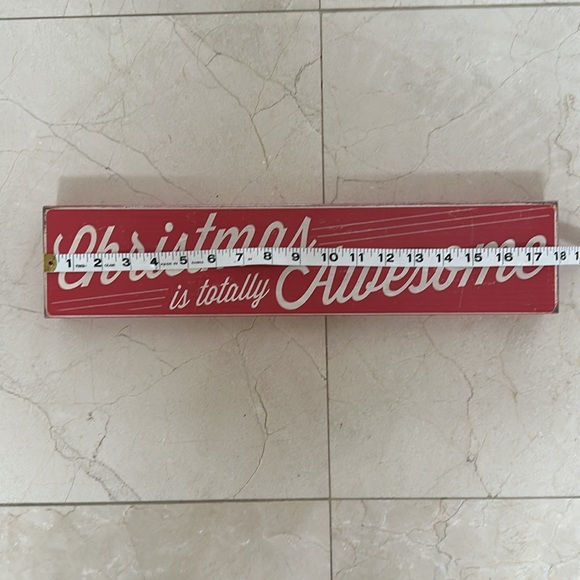 NWT Nordstrom Rack Christmas Plaque - Picture 6 of 8